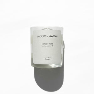 Neroli + Rose Scented Candle
